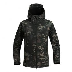 Veste imperméable YMG Multicam noir - S