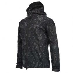 Veste KOS imperméable Python noir - S 45-57KG