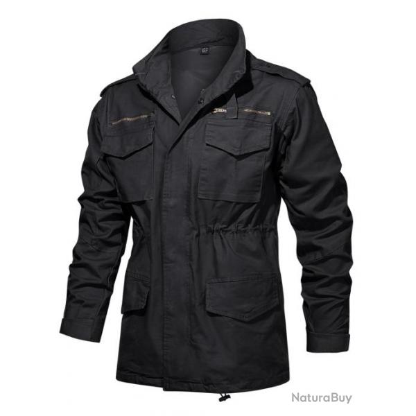 Veste parka coupe-vent Tactical Vasen - Black / M (US S)