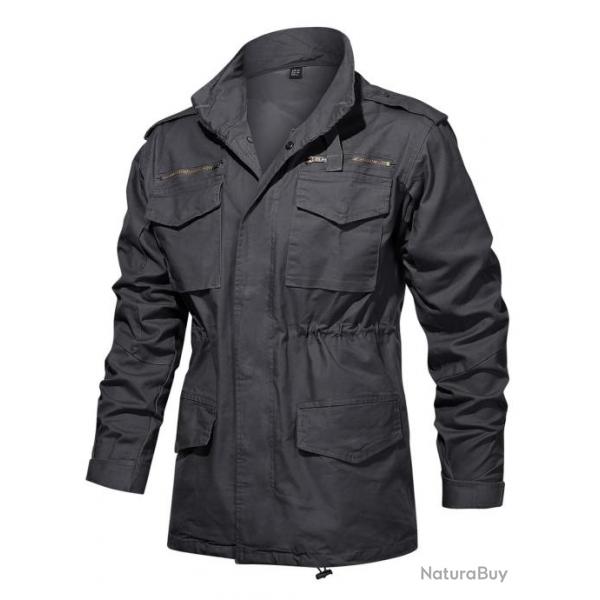 Veste parka coupe-vent Tactical Vasen - Dark Gray / M (US S)