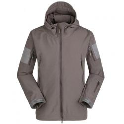 Veste polaire AWS Tactical imperméable Gris