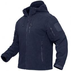 Veste polaire Patriot Tactical capuche - Navy / L (US M)