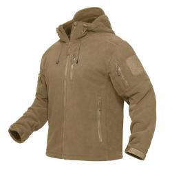 Veste polaire Patriot Tactical capuche - Tan / M (US S)