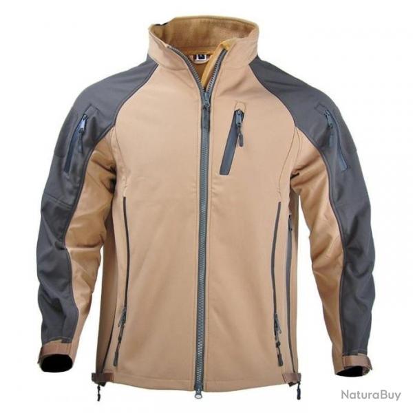 Veste polaire tactique HWild Gear - Tan / L (60-65kg)