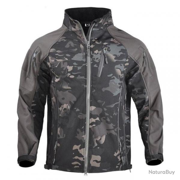 Veste polaire tactique HWild Gear - Multicam noir / L (60-65kg)