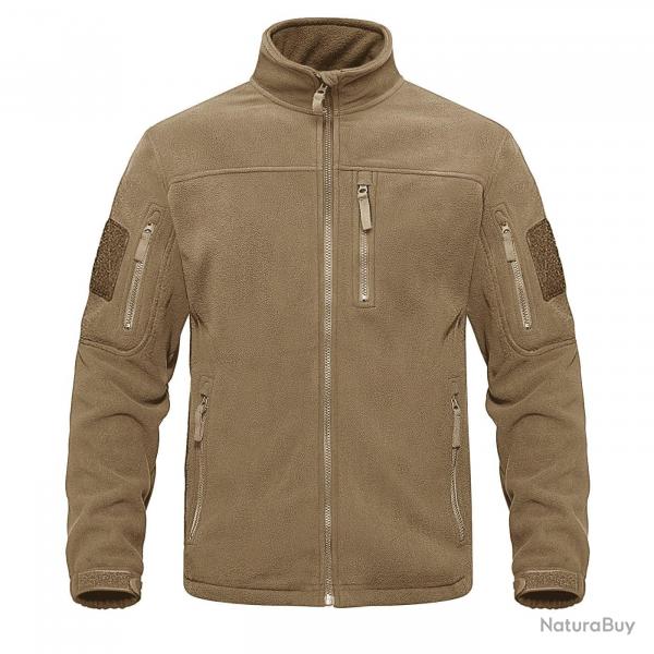 Veste polaire Versus 2.0 TOS thermique - Tan / CN 3XL (US XL Plus)