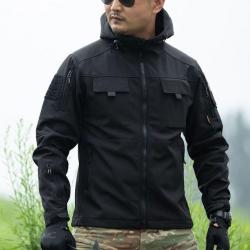 Veste softshell Knight MG Tactical - Noir / S (55-65KG)