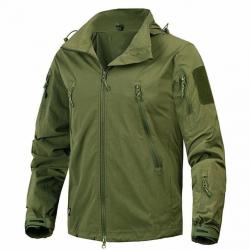 Veste tactique coupe vent MG Knight Ranger Green