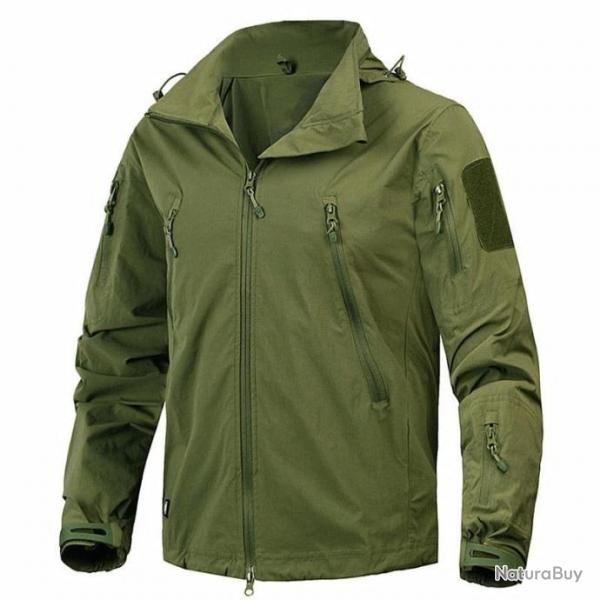 Veste tactique coupe-vent MG Knight - Ranger Green / S