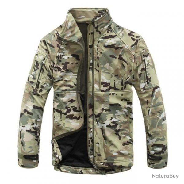 Veste tactique polaire TTS Tactical - Multicam / S