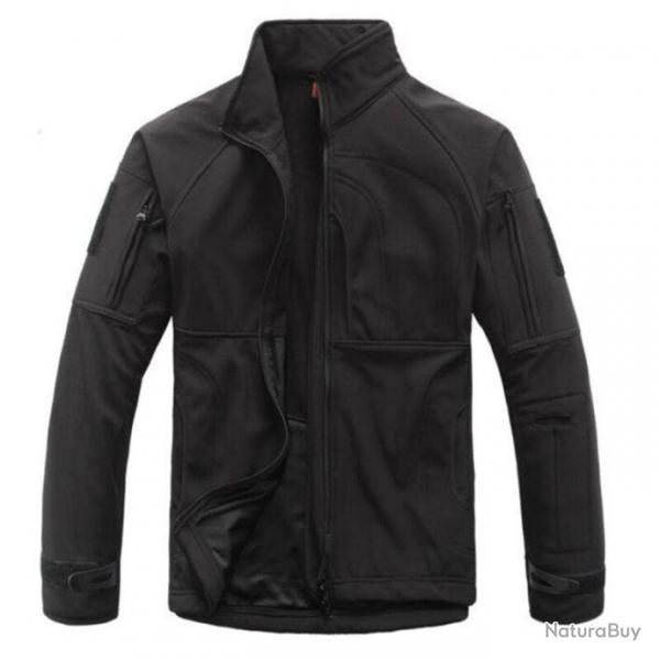 Veste tactique polaire TTS Tactical - Black / XL