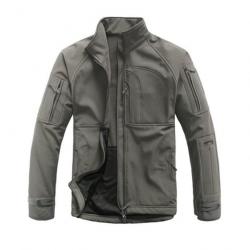 Veste tactique polaire TTS Tactical Gris