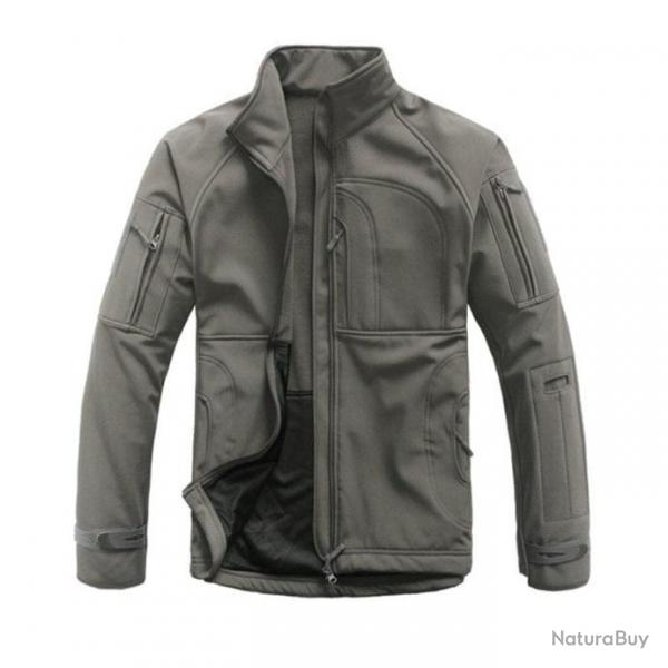 Veste tactique polaire TTS Tactical - Gris / S