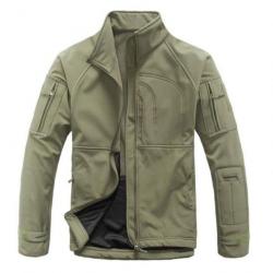 Veste tactique polaire TTS Tactical - Ranger Green / S