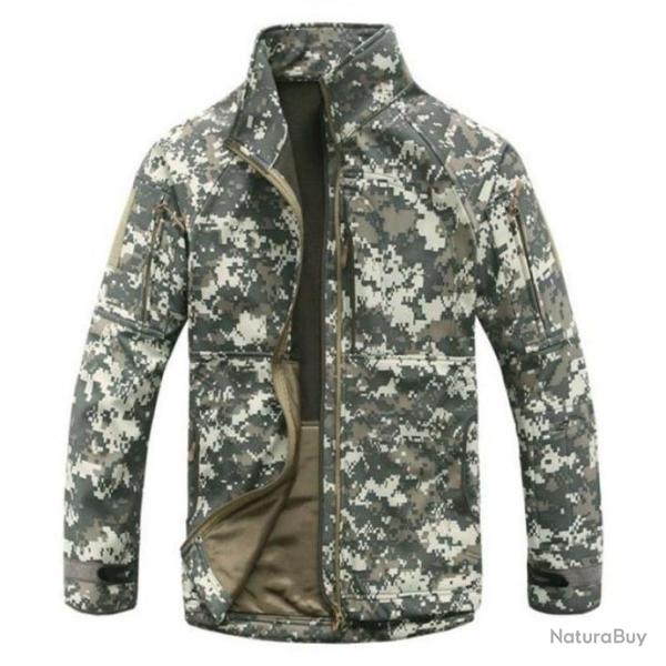 Veste tactique polaire TTS Tactical - ACU / S