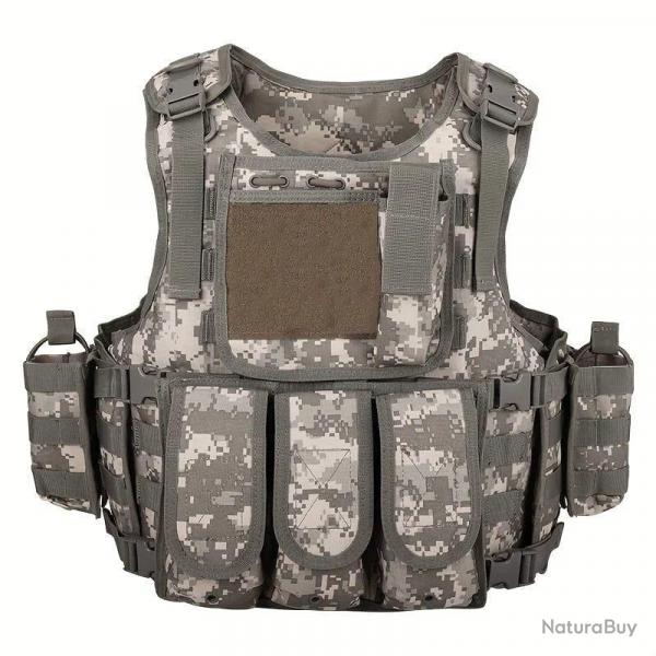 Gilet Anruige Protect YAKEDA multifonctionnel - ACU