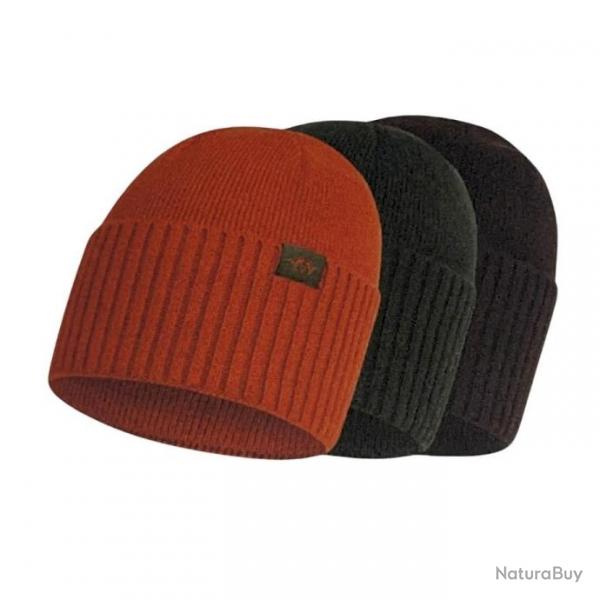 DB24 - Bonnet BLASER Bob tricot marron fonc