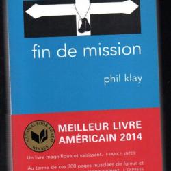 fin de mission de phil klay, afghanistan-irak