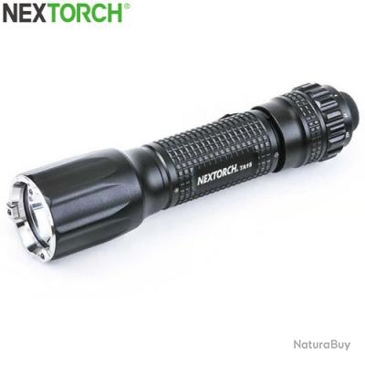 Lampe Torche Tactique Nextorch TA15 V2.0 - 700 Lumens, One Step Strobe - Noire