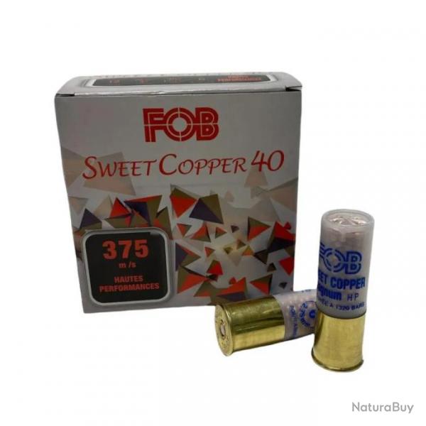 25 CARTOUCHES FOB SWEET COPPER 40 12MAG