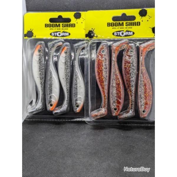 STORM BOOM SHAD /LOT DE 2 PAQUETS