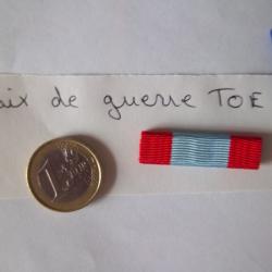 barrette de rappel dixmude Croix de guerre des théâtres d'opérations extérieurs