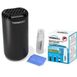 Pack diffuseur anti-moustiques Thermacell Patio Shield noir + recharge 48 heures