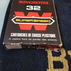 Boîte de cartouche winchester super speed calibre 16/70