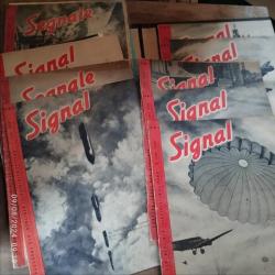 Signal. Italien. WW2. Magazine propagande. Édition italienne.10 volumes. Complet