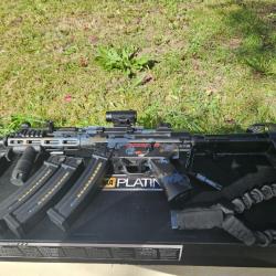 Airsoft Mp5 aeg cyma platnium cerakote