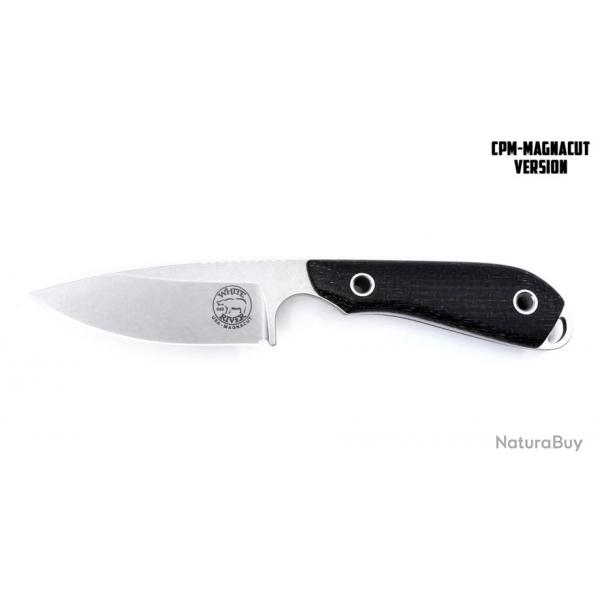 White River M1 Pro, Black Micarta, Magnacut