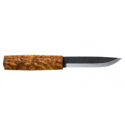 COUTEAU HELLE Viking - Lame 110mm - Manche Bouleau - Etui Cuir