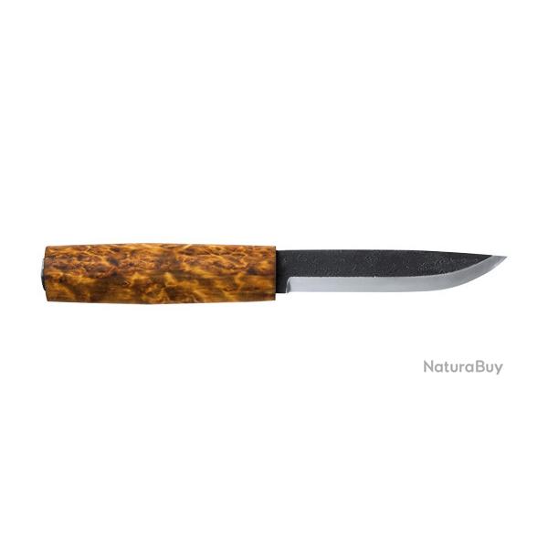 COUTEAU HELLE Viking - Lame 110mm - Manche Bouleau - Etui Cuir