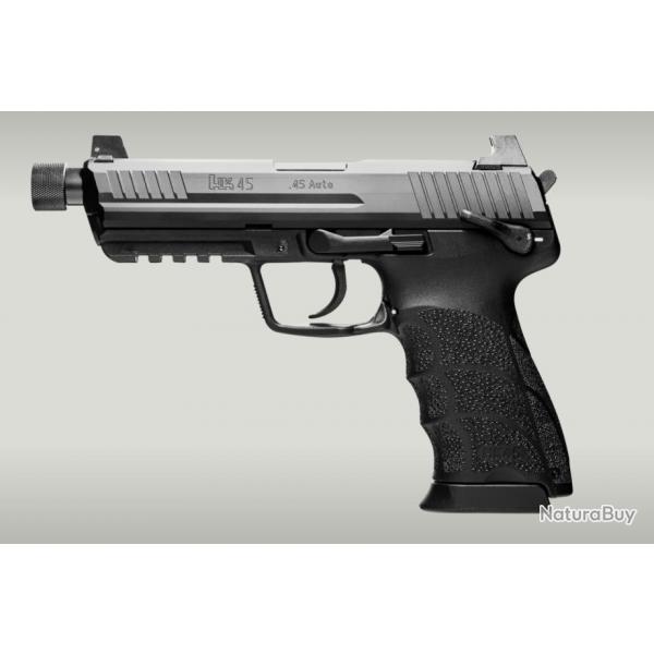 Pistolet Heckler & Koch HK45 tactical noir cal.45ACP