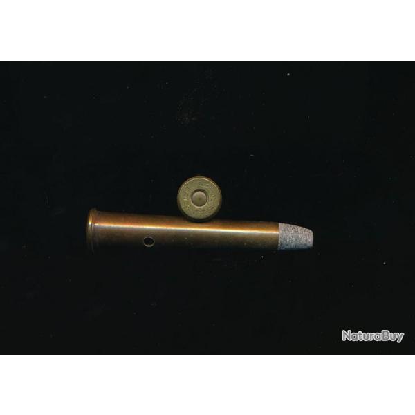 Une belle .32-40 WINCHESTER (tui 54mm)  fabrication SFM inerte d'usine  pour prsentation