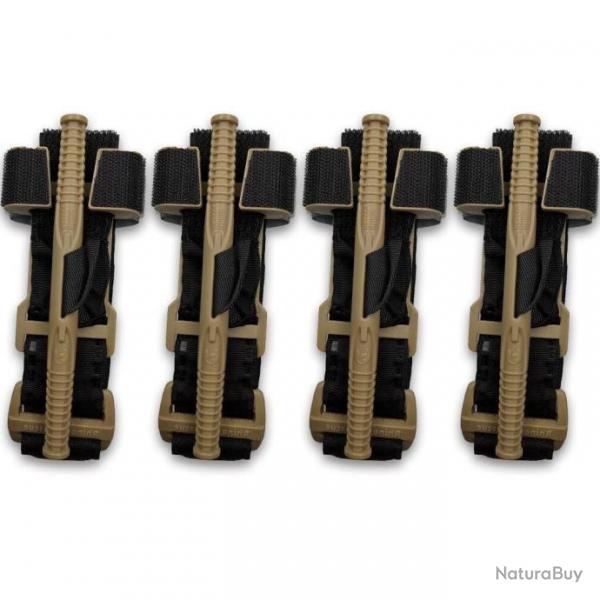 Garrot militaire hmostase Rhino REscue - Noir 4pcs