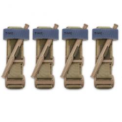 Garrot militaire hémostase Rhino REscue - Kaki 4pcs