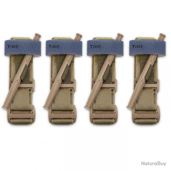 Garrot militaire hmostase Rhino REscue - Kaki 4pcs