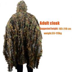 Poncho 3D Forest LandKing ST - Adulte (165-210 cm)