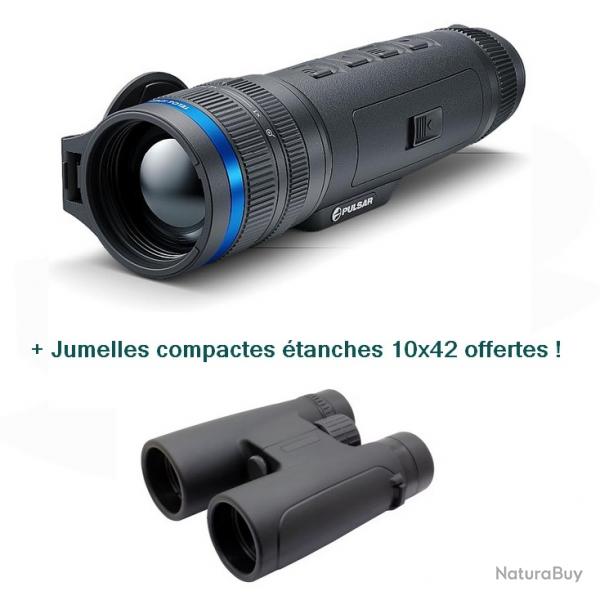 Monoculaire thermique PULSAR TELOS XP50 + Jumelles 10x42 offertes !