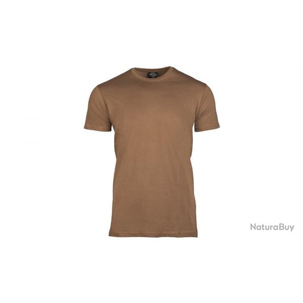 Tshirt uni style US Marron - Miltec