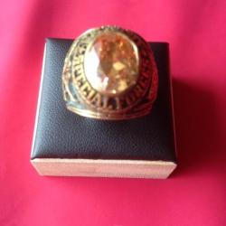 Bague Chevali&egrave;re US Army Special Forces Airborne Plaqu&eacute; Or Taille 7 us ou 55 Fr