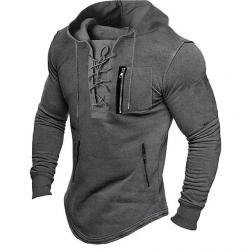 Sweat à capuche pour homme - grey / S