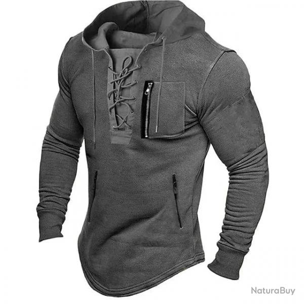 Sweat  capuche pour homme - grey / S