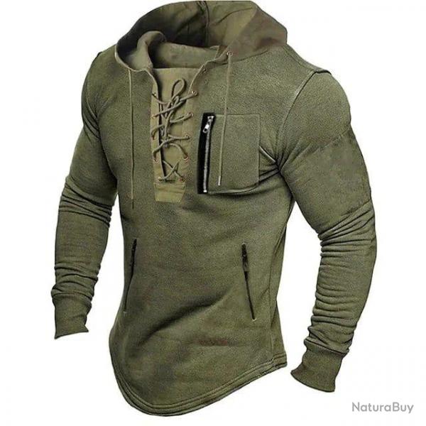 Sweat  capuche pour homme - green / S