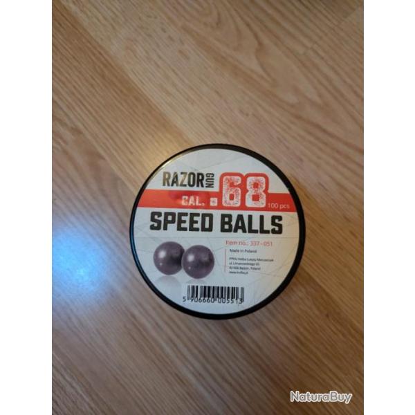 Munitions Umarex Razor Gun speed balls 100 pices