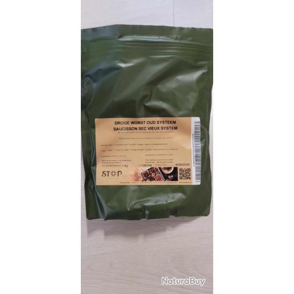 Stop Epice Saucisse sche Vieux Systme 1Kg Sans sel