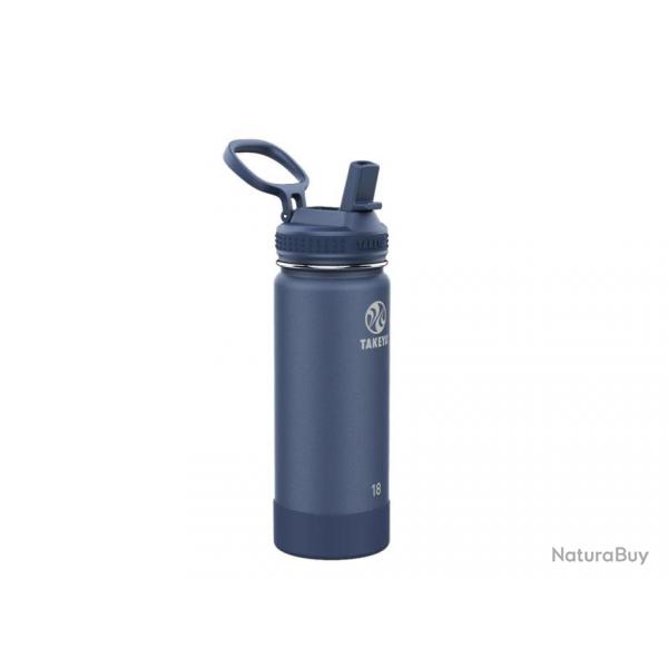 Takeya Actives Bouteille isotherme 18oz/530ml MIDNIGHT 51219