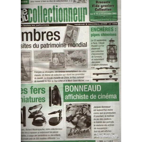 la vie du collectionneur 435 novembre 2002, fers miniatures, philatlie, ouvrir son propre muse