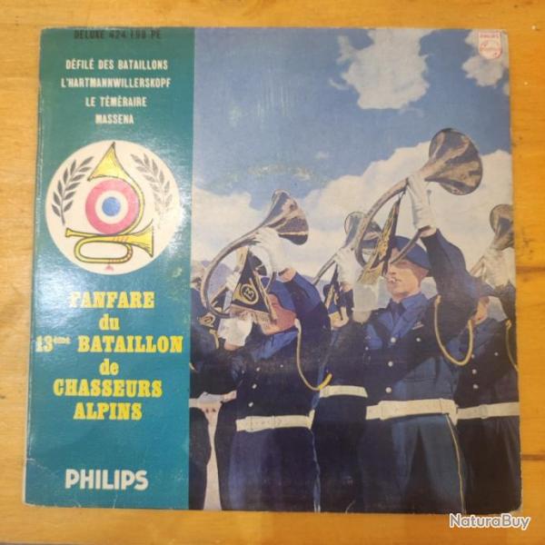 Disque 45 tours chasseurs alpins